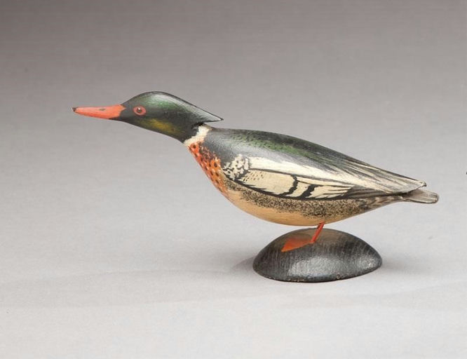 Elmer Crowell – Miniature Red-Breasted Merganser Drake – 2013