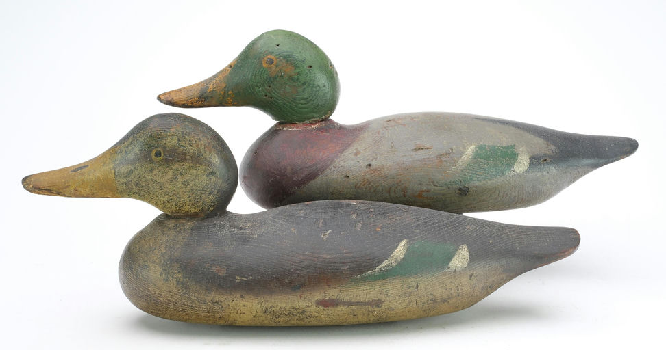 Mason Decoy Factory – Pair of Mallards – 2024