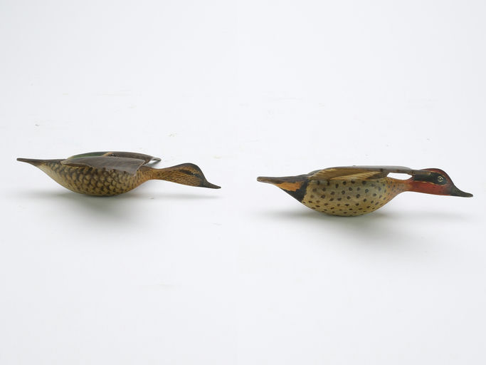 Elmer Crowell – Pair of Green Wing Teal – 2024