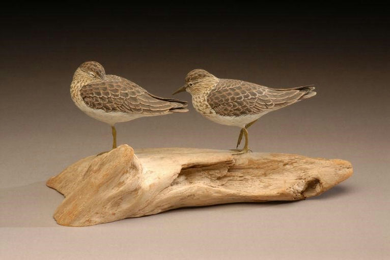 Jack Franco – Life-Sized Least Sandpiper Pair – 2007
