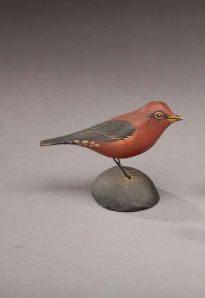 Elmer Crowell – Miniature Scarlet Tanager – 2012