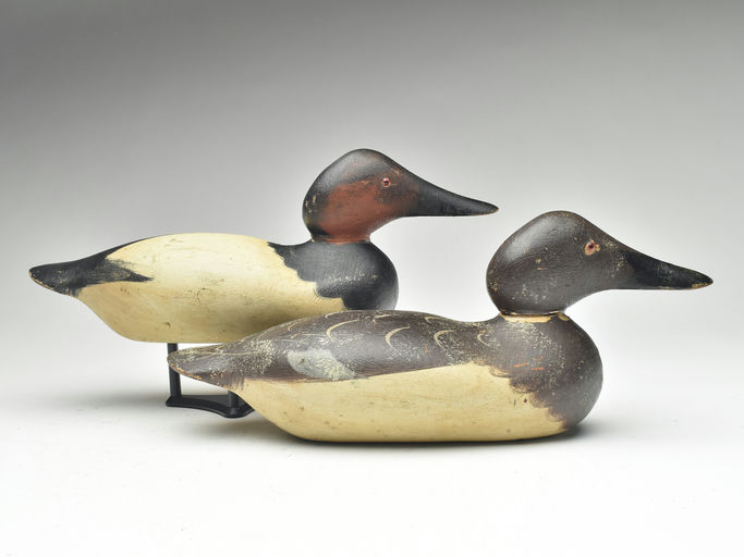 Mason Decoy Factory – Pair of Canvasbacks – 2023