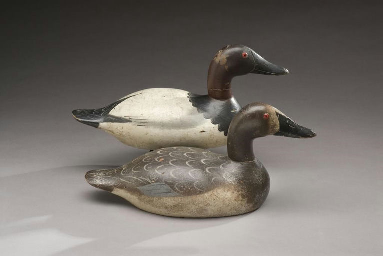 Mason Decoy Factory – Seneca Lake Canvasback Pair – 2009