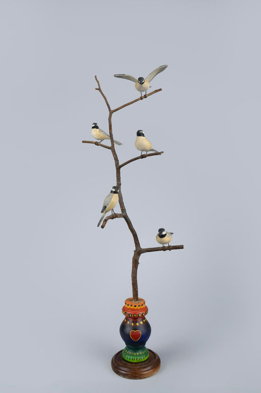 Ken Kirby – Chickadee Bird Tree – 2026