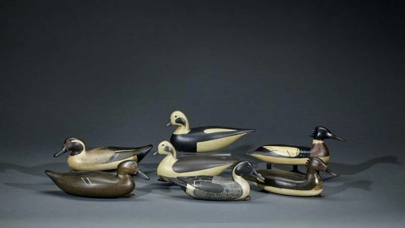 Bob Seabrook – Seven Miniature Decoys – 2017