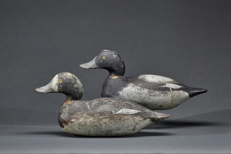 Mason Decoy Factory – Premier-Grade Bluebill Pair – 2017