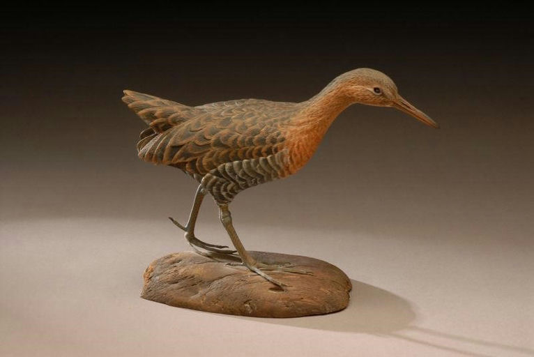 Davison B. Hawthorne – Life-Sized Marsh Hen or King Rail – 2007