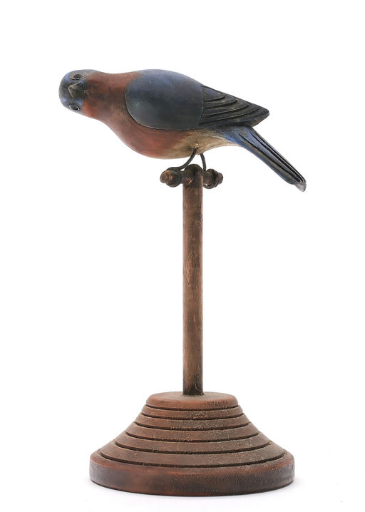 Frank Finney – Decorative folk art bluebird – 2025
