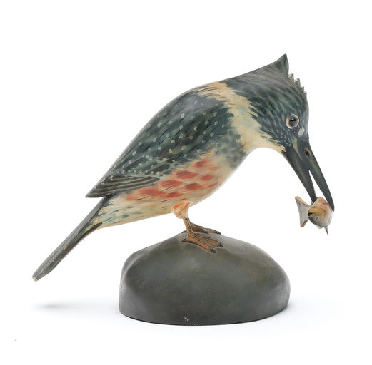 Elmer Crowell – Decorative King Fisher – 2025