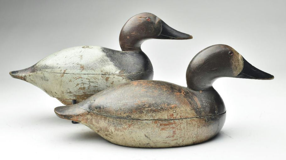 Mason Decoy Factory – Pair of Canvasbacks – 2023