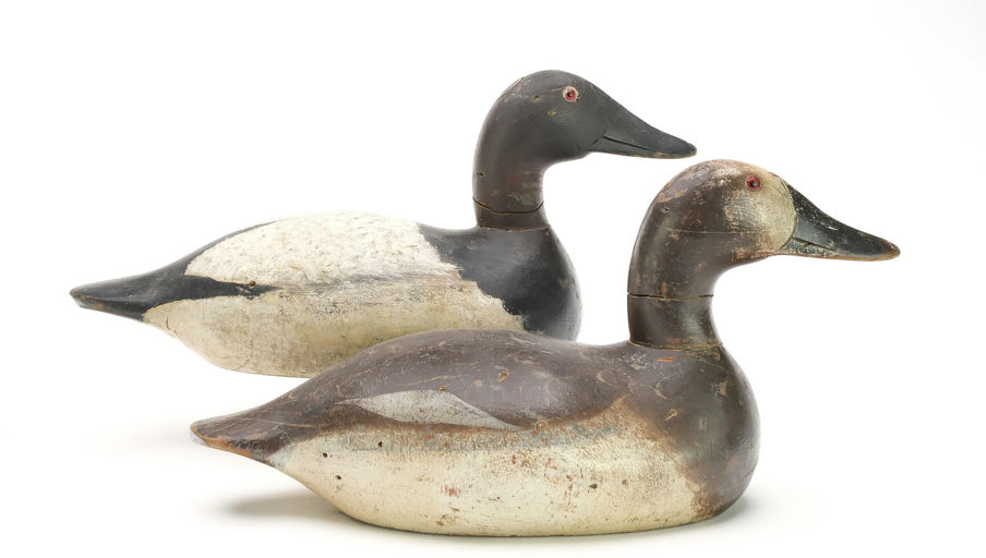 Mason Decoy Factory – Pair of Canvasbacks – 2025