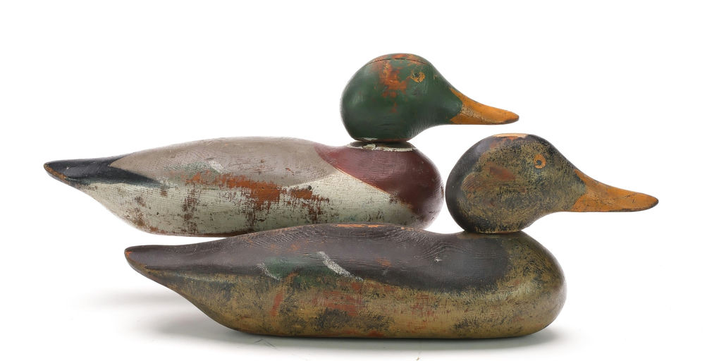 Mason Decoy Factory – Pair of Mallards – 2024
