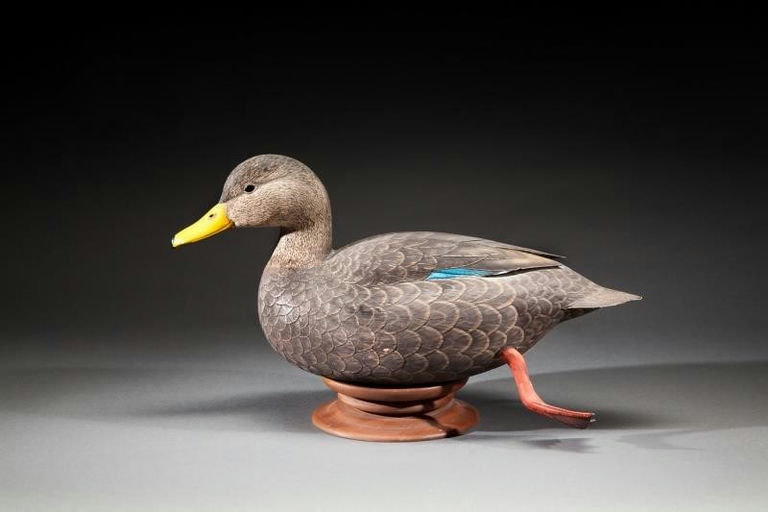 Roger C. Mitchell – Decorative Black Duck – 2016