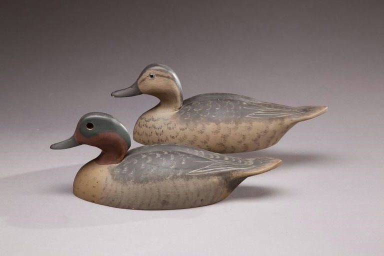 Wildfowler Decoy Company – Green-Winged Teal Pair – 2013