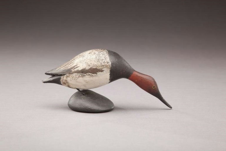 Elmer Crowell – Miniature Canvasback Drake – 2011