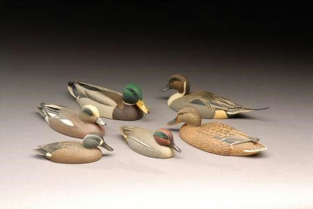 Val Bennett – Six Cast-metal Decoys – 2007