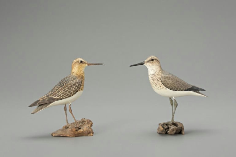 Lloyd Johnson – Two Pectoral Sandpipers – 2018