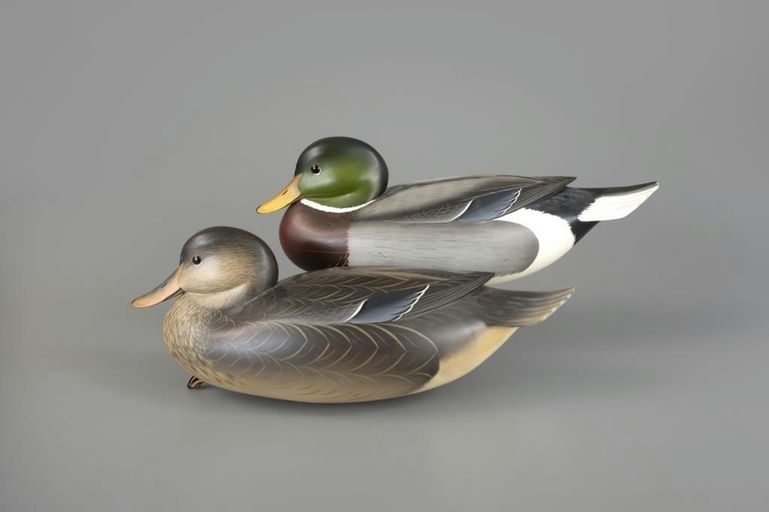 George Strunk – Snuggle-Head Mallard Pair – 2025